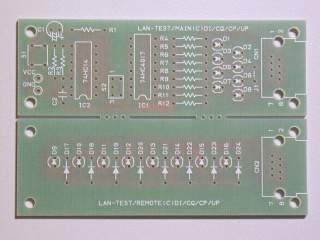 10BASE-T Cable Checker PCB